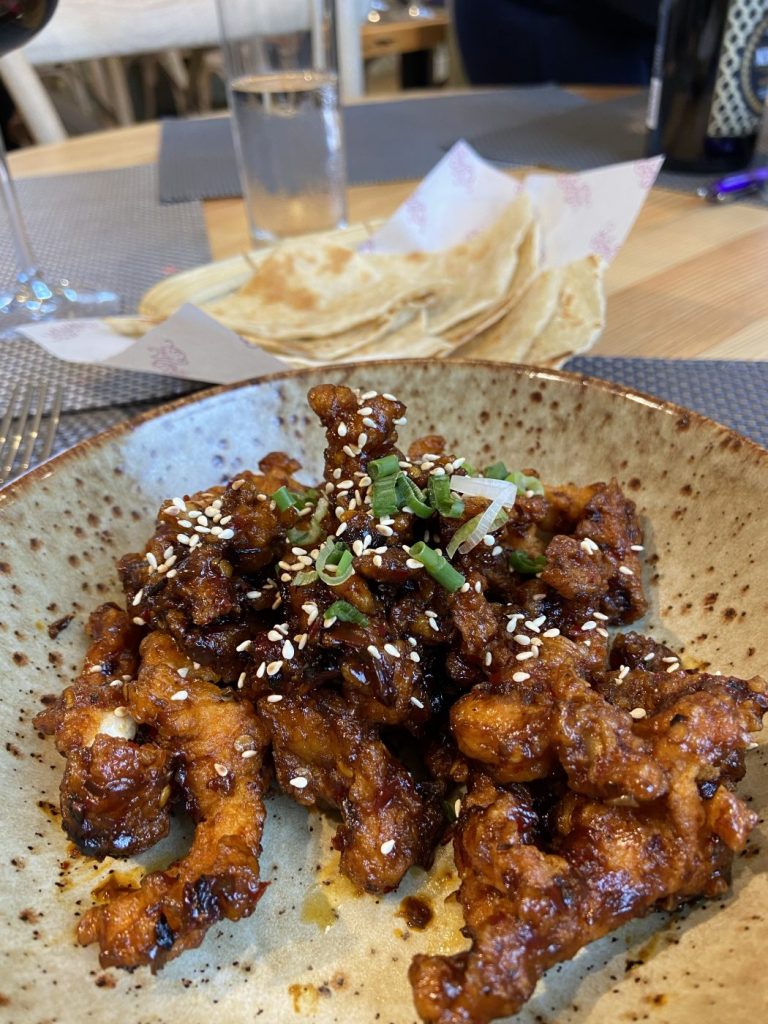 Giggling Squid, Harborne Meat & One Veg